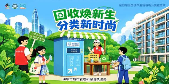 深圳市第四届全国城市生活垃圾分类宣传周海报